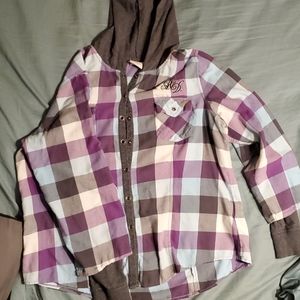 Harley Davidson hooded shirt